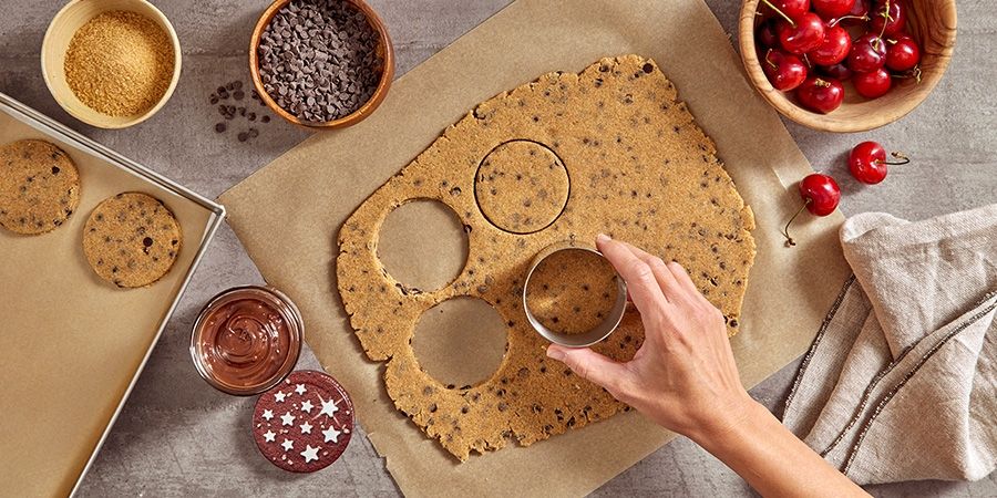 Biscotti integrali con gocce di cioccolato perfetti per la colazione_step5 Biscotti integrali con gocce di cioccolato perfetti per la colazione_step5
